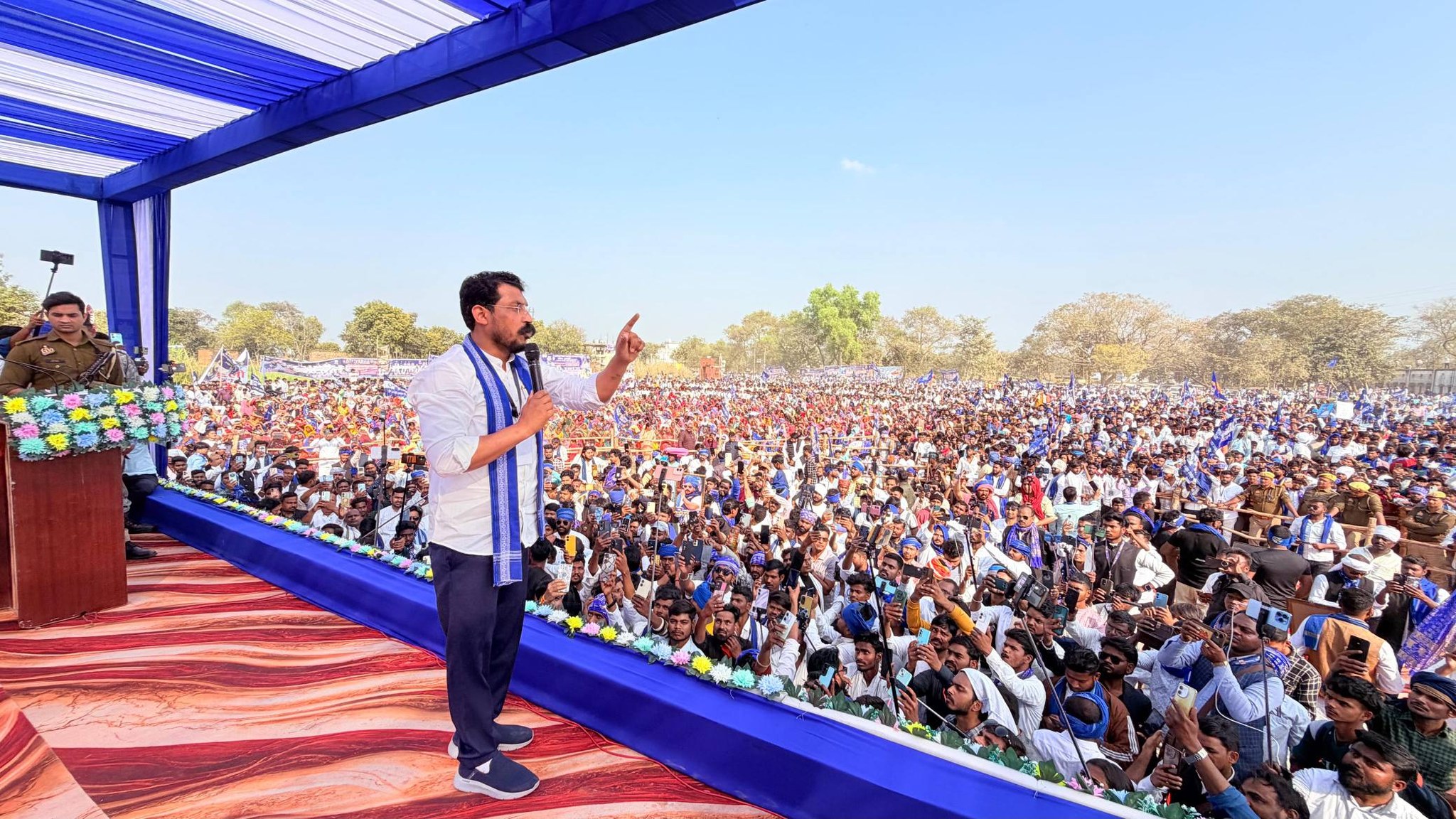 Azad’s Big Roar in Jaunpur: “The Fight for Education, Reservation and Dignity Has Begun”