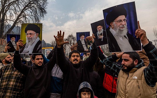 Thousands March in Lucknow After Death of Iran’s Supreme Leader Ayatollah Ali Khamenei